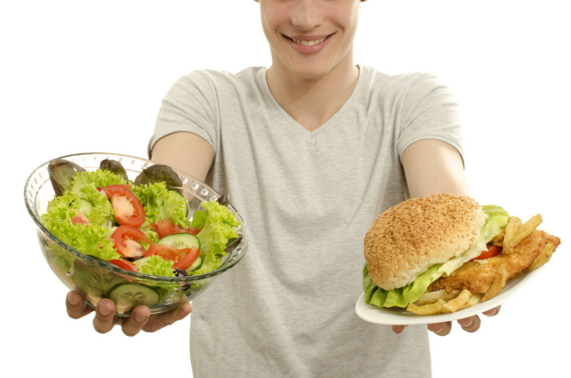 salată sau fast-food